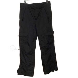 Slalom Black Ski snowboard Snow Pants unisex Size Small